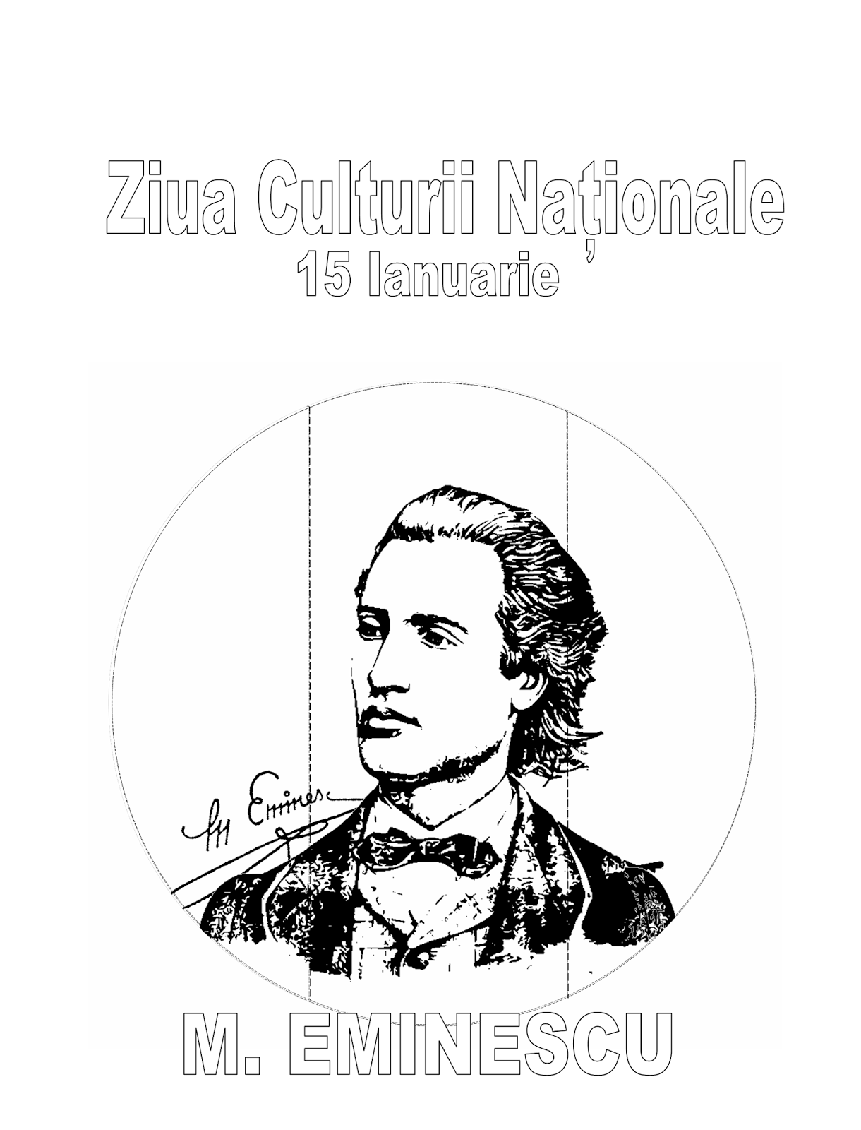 Ziua Culturii Naționale, 15 Ianuarie, Mihai Eminescu, Ecuson, Diplomă