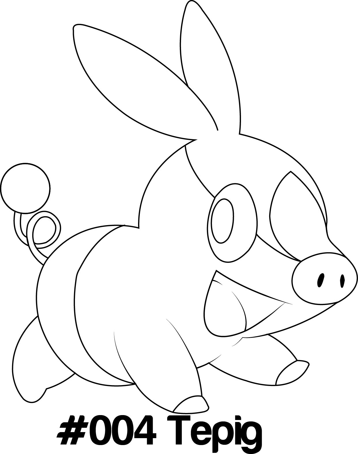 coloring pages pokemon tepig toys - photo #25