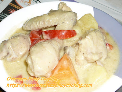 Pinoy Chicken Curry Dish