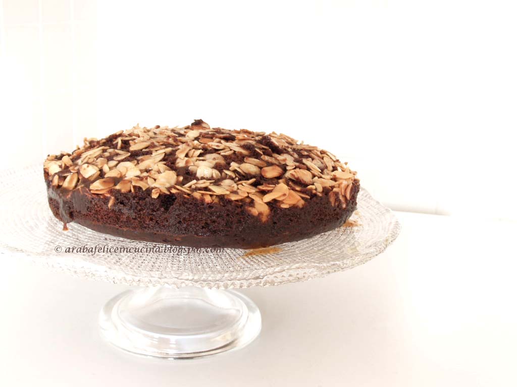 Torta Di Mandorle E Cioccolato Al Caramello Sottosopra Arabafelice In Cucina