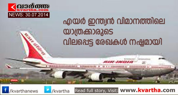 Kannur, Passengers, Air India, 