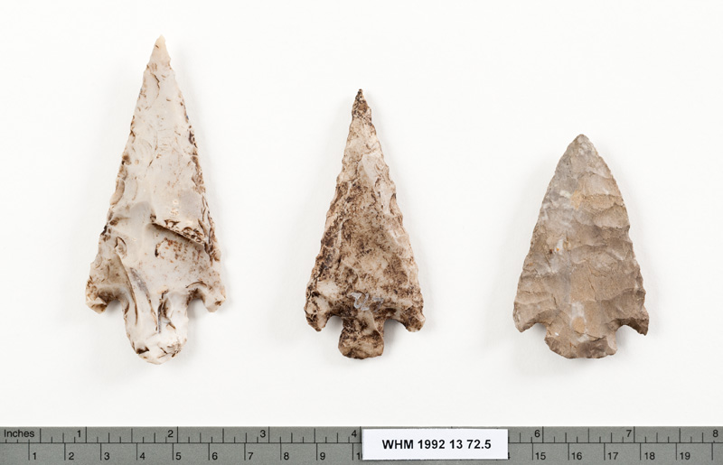 Carmichael Watson Project Blog: Objects in Focus: Flint Arrowheads