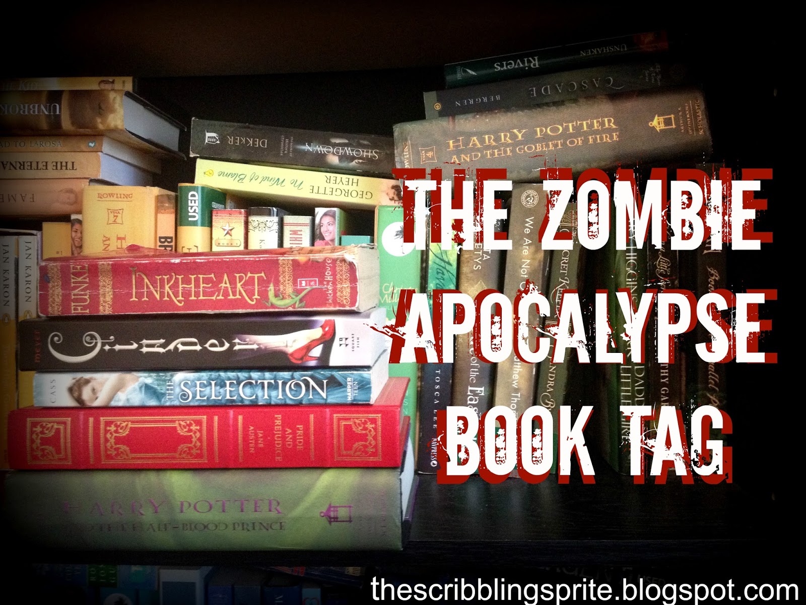 The Scribbling Sprite The Zombie Apocalypse Book Tag