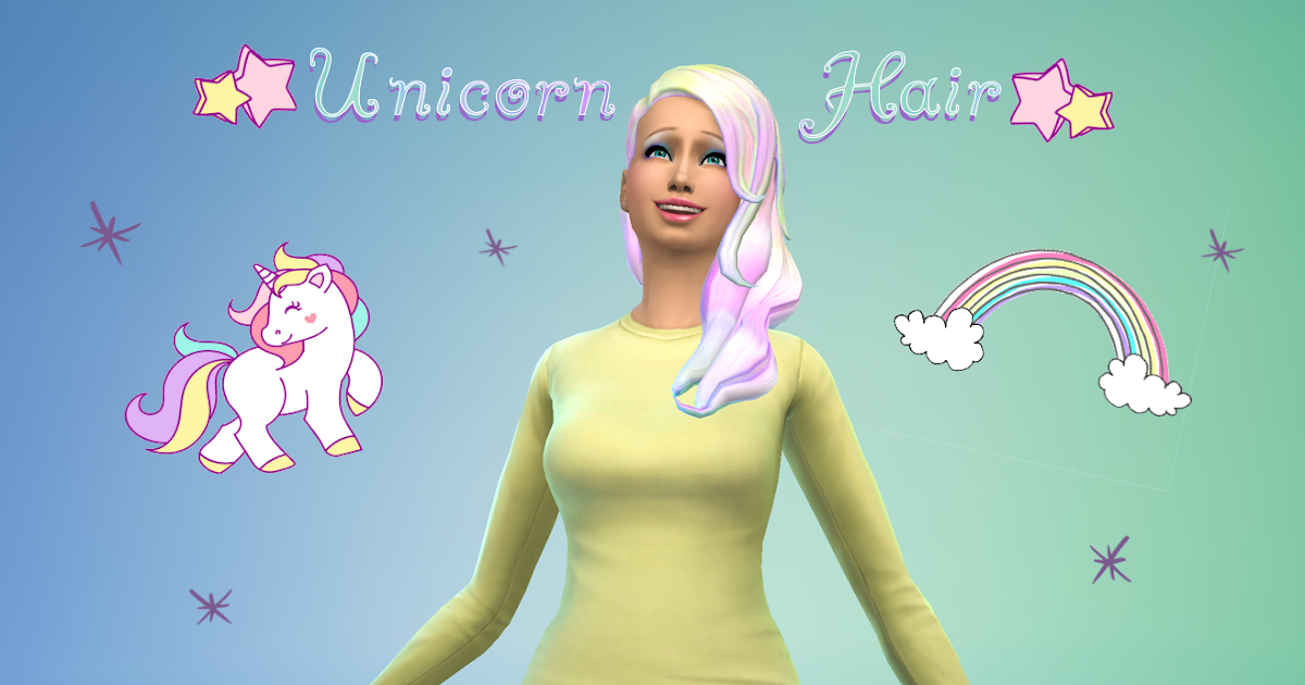 Sims 4 Cc Unicorn Hair And More