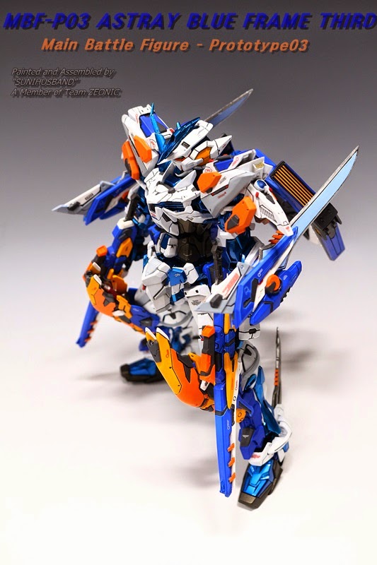 GUNDAM GUY: 1/100 MBF-P03 Astray Blue Frame 3rd [Prototype 03 ...