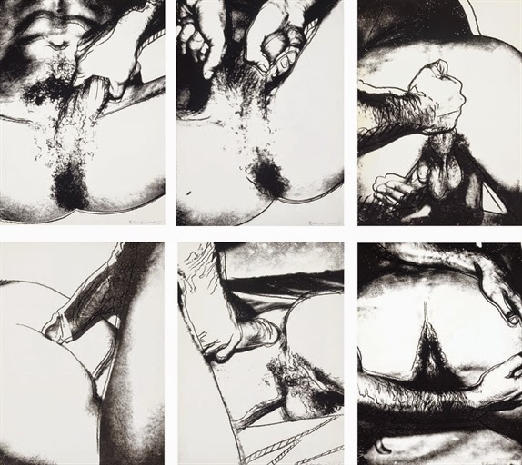Andy Warhol Torsos & Sex Parts, 1977.
