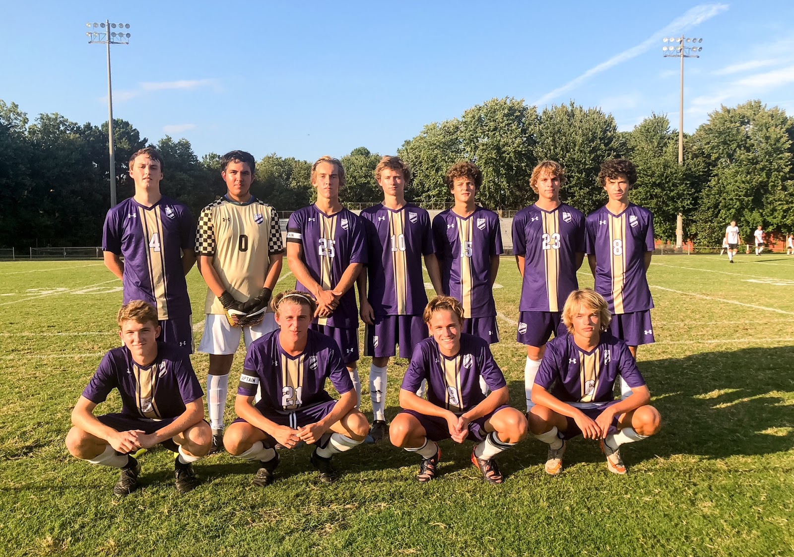 Starting Lineup v Corinth Holders