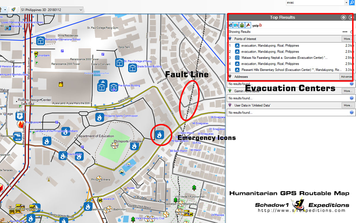 3D Terrain GPS Navigation Map of the Philippines Newest GPS maps in