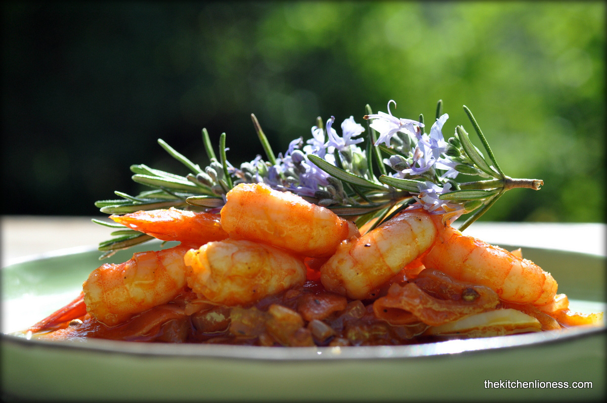 The Kitchen Lioness French Fridays with Dorie Prawns à l`Escabèche
