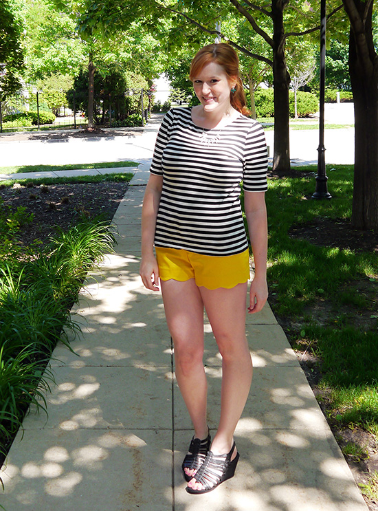 Kristina does the Internets: Stripes & Scallops