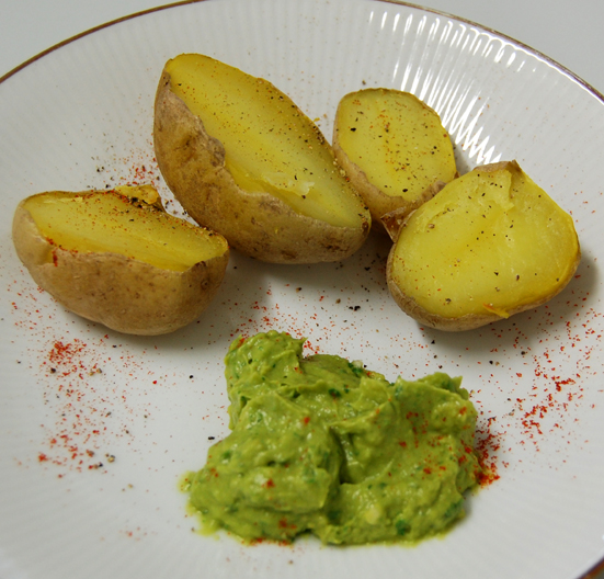 Kochmomente Kartoffeln mit Avocadocreme