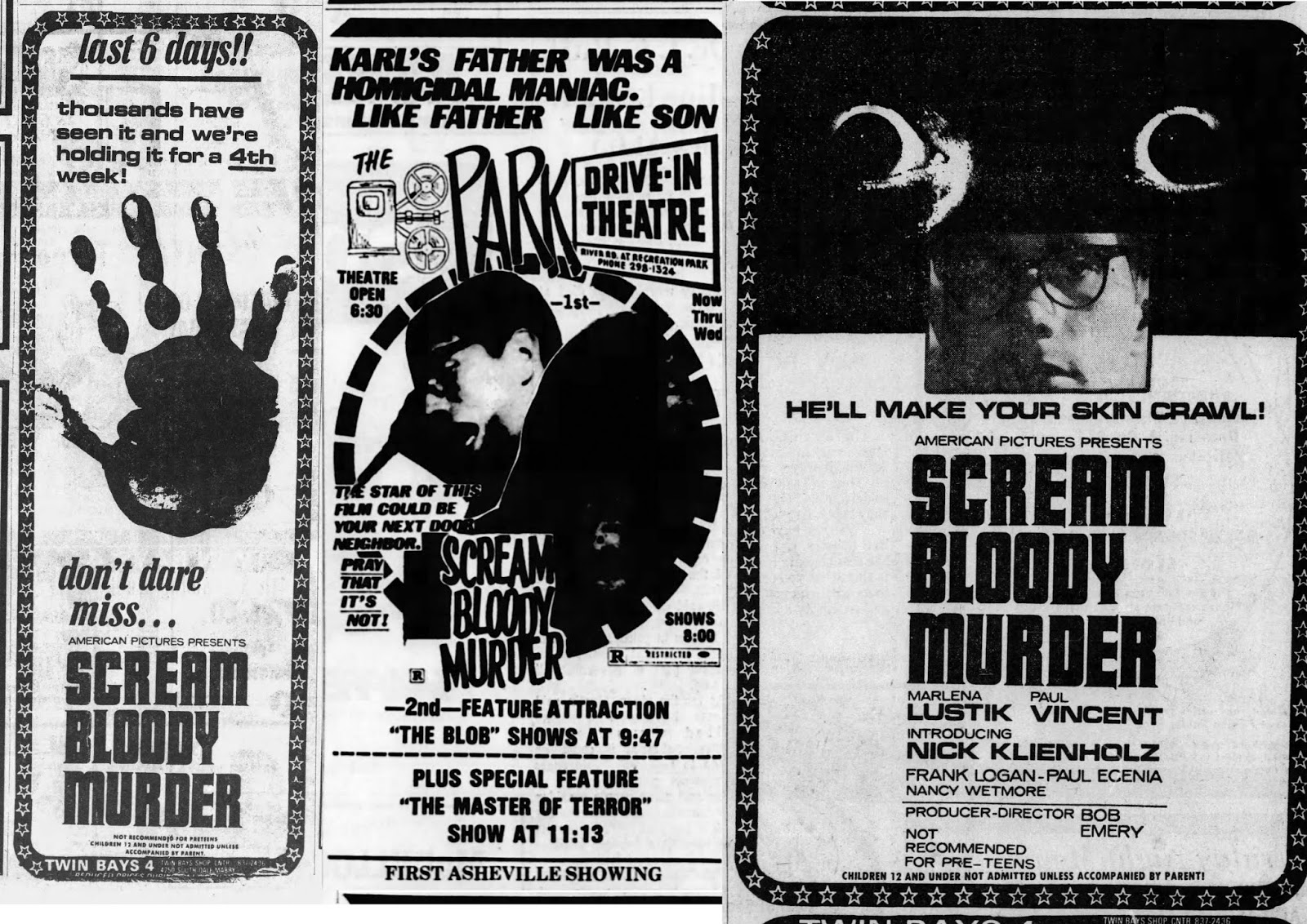 Groovy Doom Six Creepy Mannequin movies