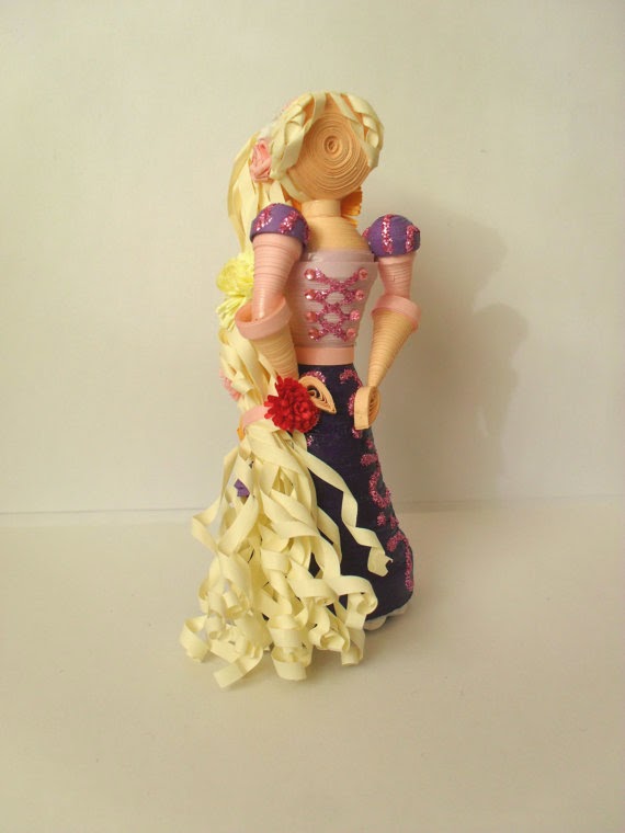 3D paper quilling Disney characters Creative Art and Craft Ideas