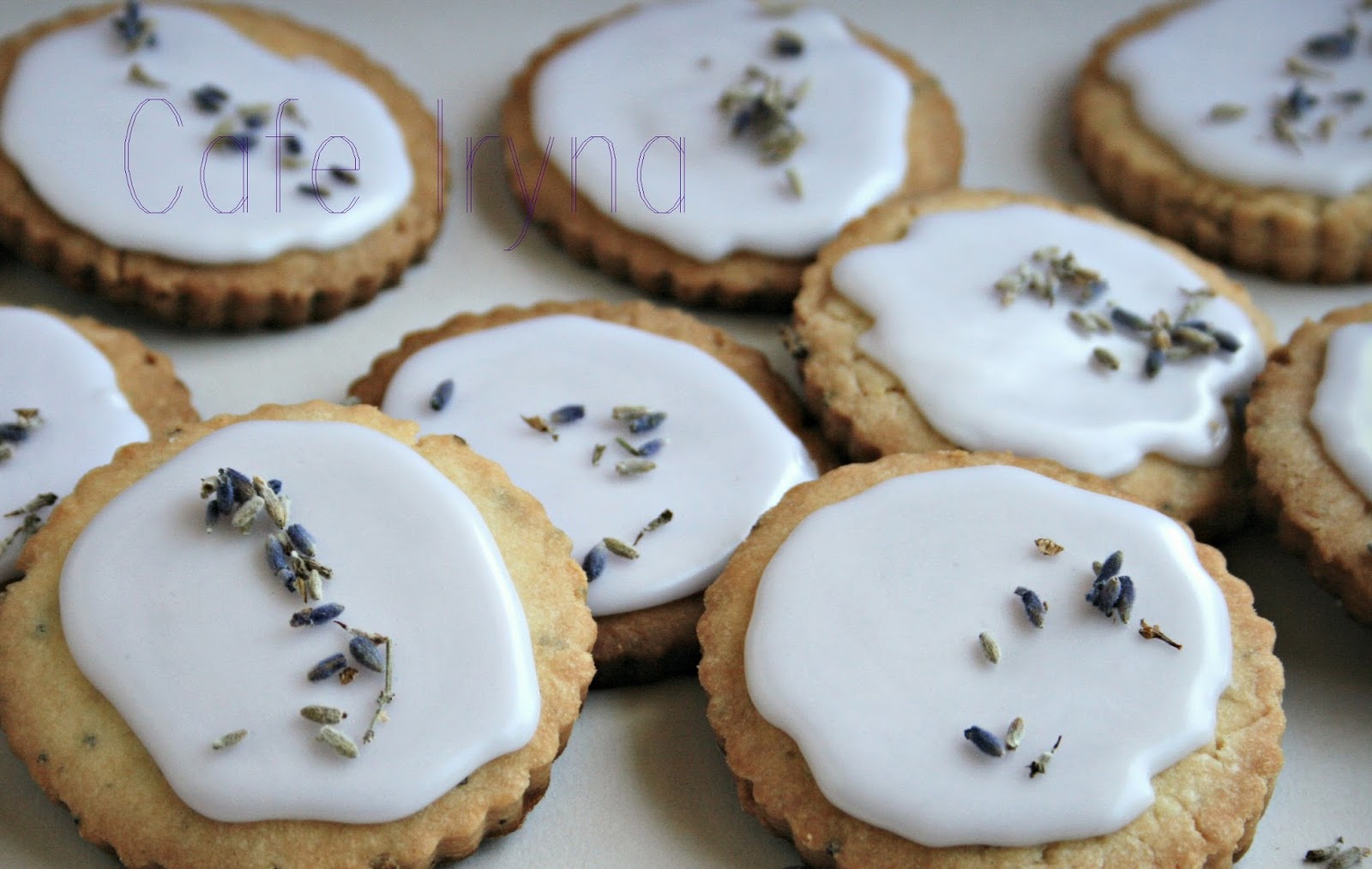 Лавандовое печенье