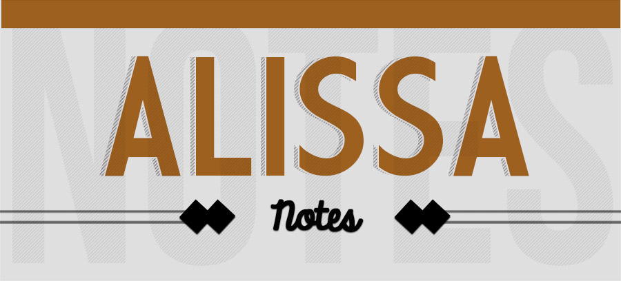 Alissa Notes