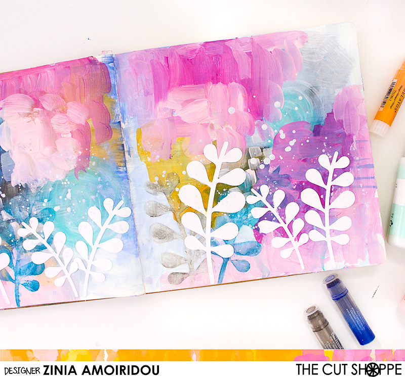 The Cut Shoppe Colorful Art Journal