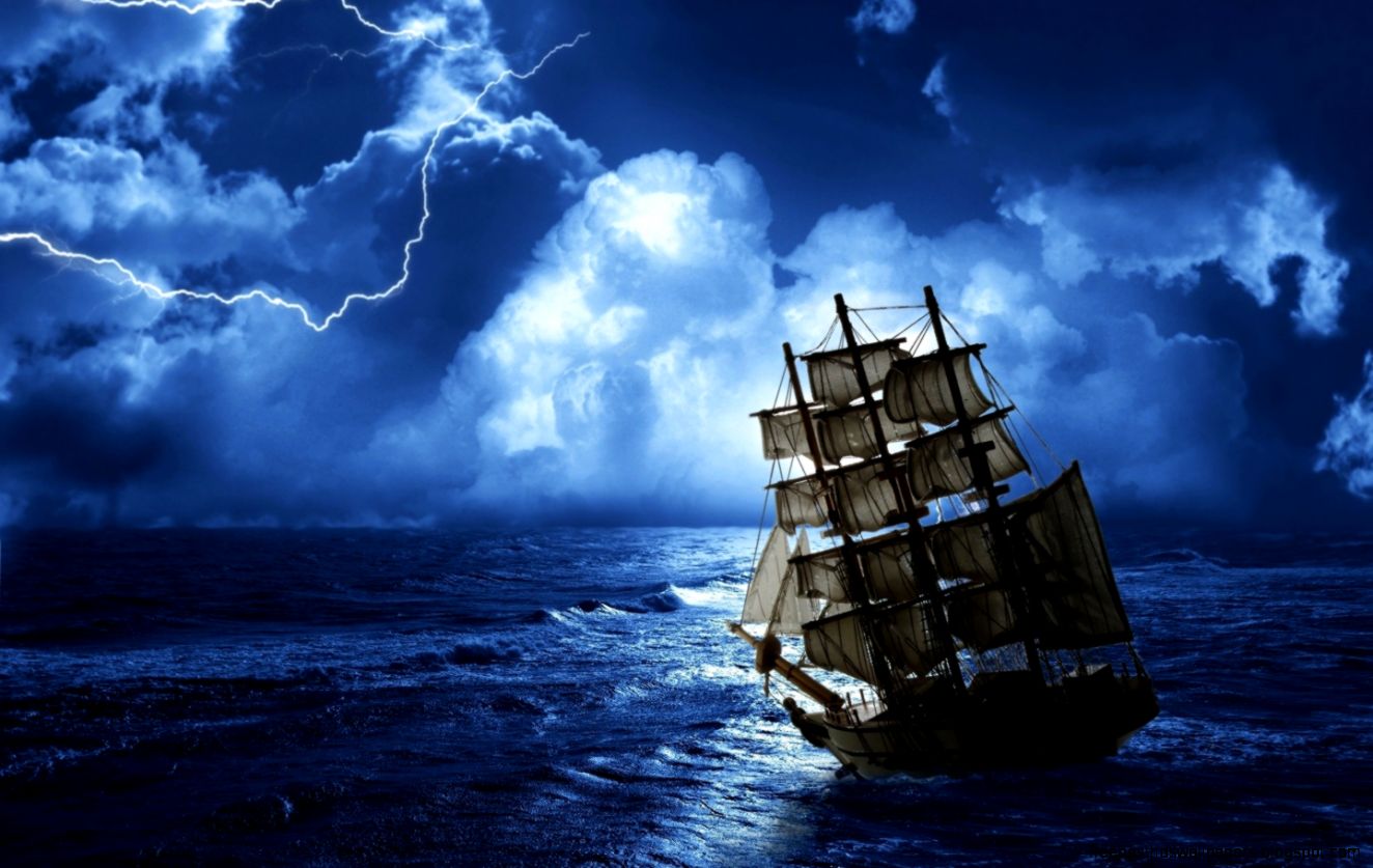1920X1080 HD Desktop Wallpaper Ghost Ship