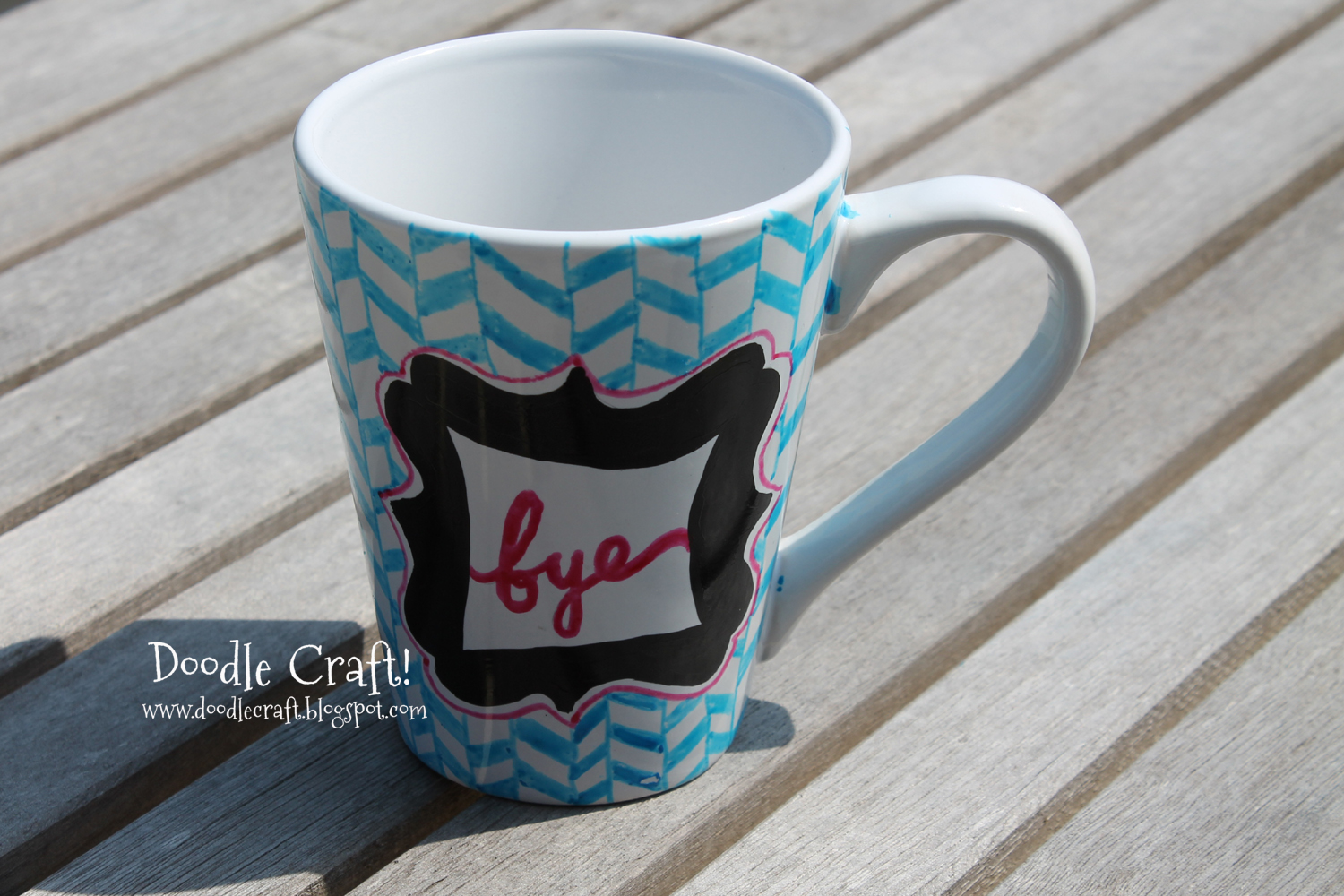 Customize your Mug with Glass Paint Markers!