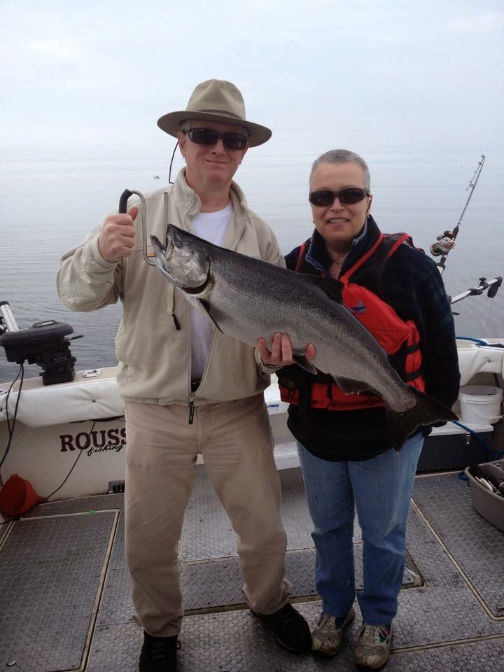 guide Lac Ontario saumon chinook . coho et truite steelhead