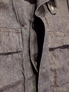 Engineered Garments BDU Shirt -8oz Denim Fall/Winter 2015 SUNRISE MARKET