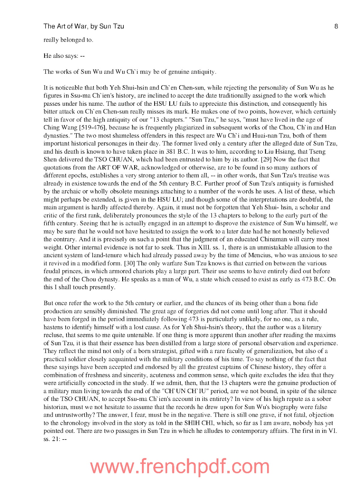 Sun Tzu L'art De La Guerre Citation Pdf Citation De Sun Tzu L Art De La Guerre 53+ Télécharger | CiteDonlod