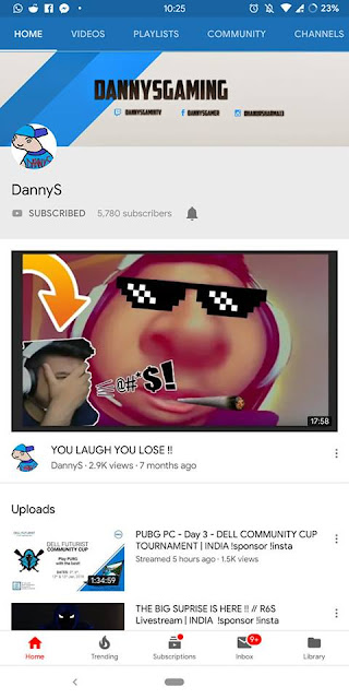 dannyS youtube channel techxbyte.in