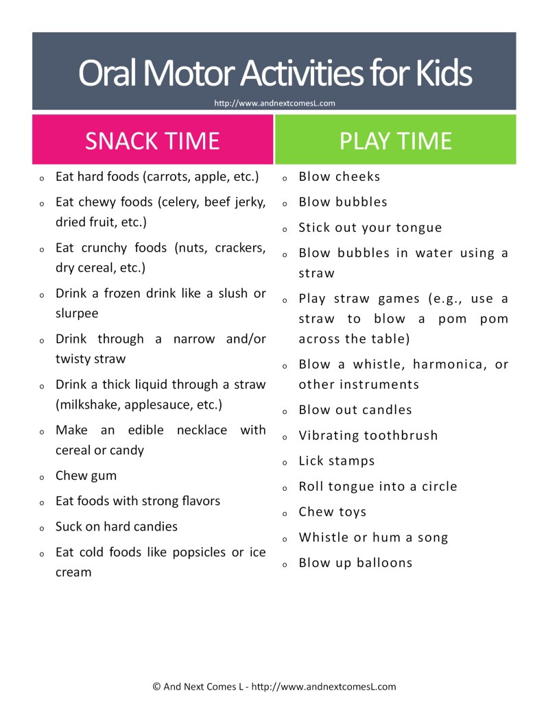 Oral Motor Feeding Rate Scale 4
