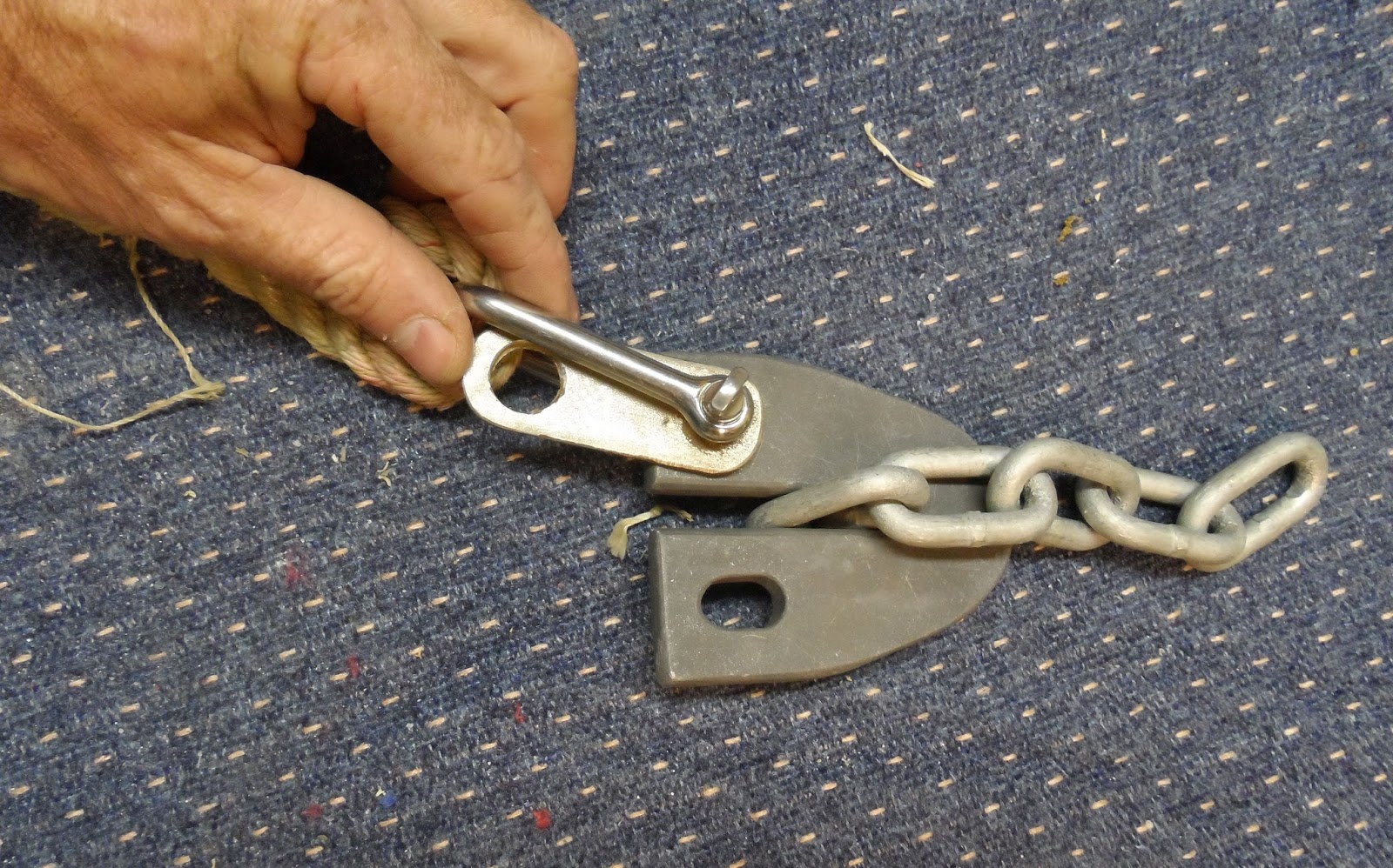 Sail Delmarva The Ultimate Chain Hook for Catmarans...