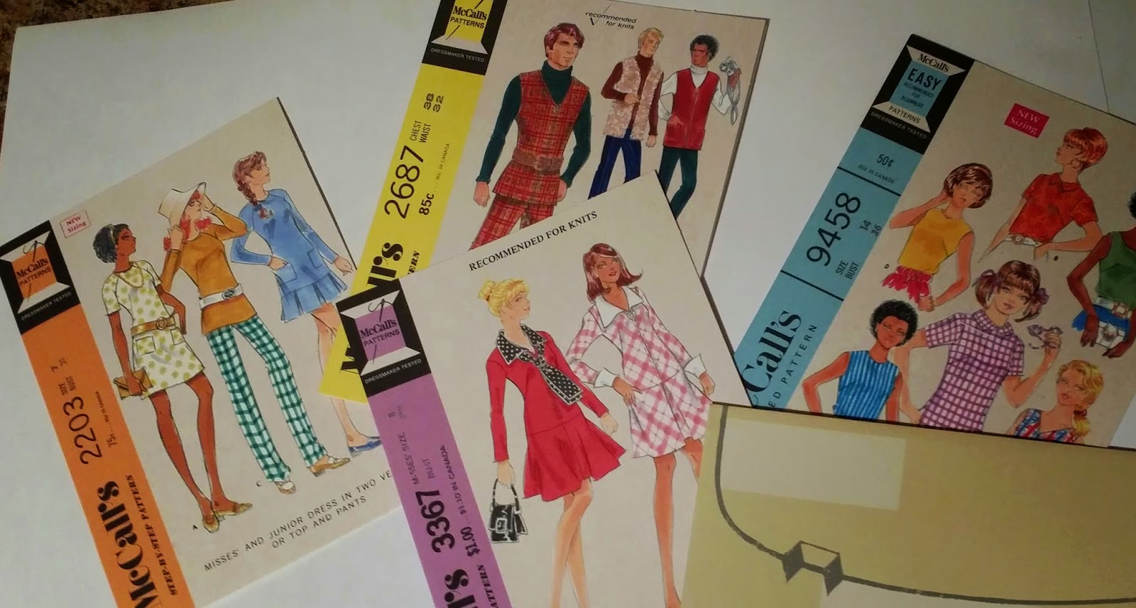 Vintage McCall's Patterns Notebook Collection (Sewing Journal