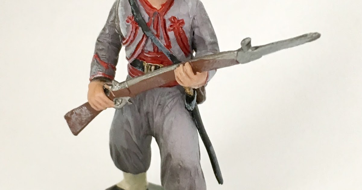 Zuavos del mundo【Zouaves of the world】 Soldado de plomo Zuavo Pontificio