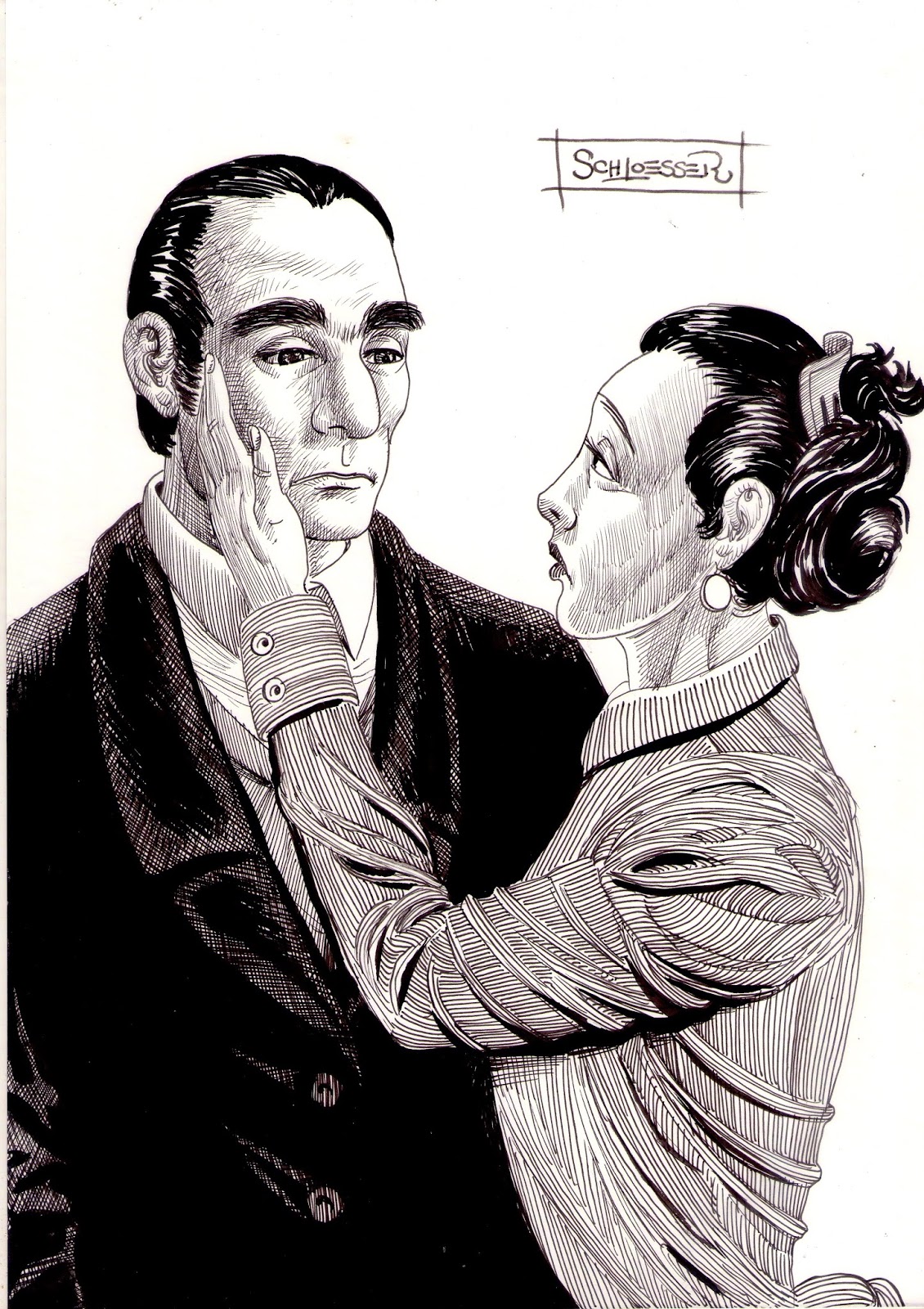 A ARTE DE EDUARDO SCHLOESSER MEMÓRIAS PÓSTUMAS DE BRÁS CUBAS ( 07 )