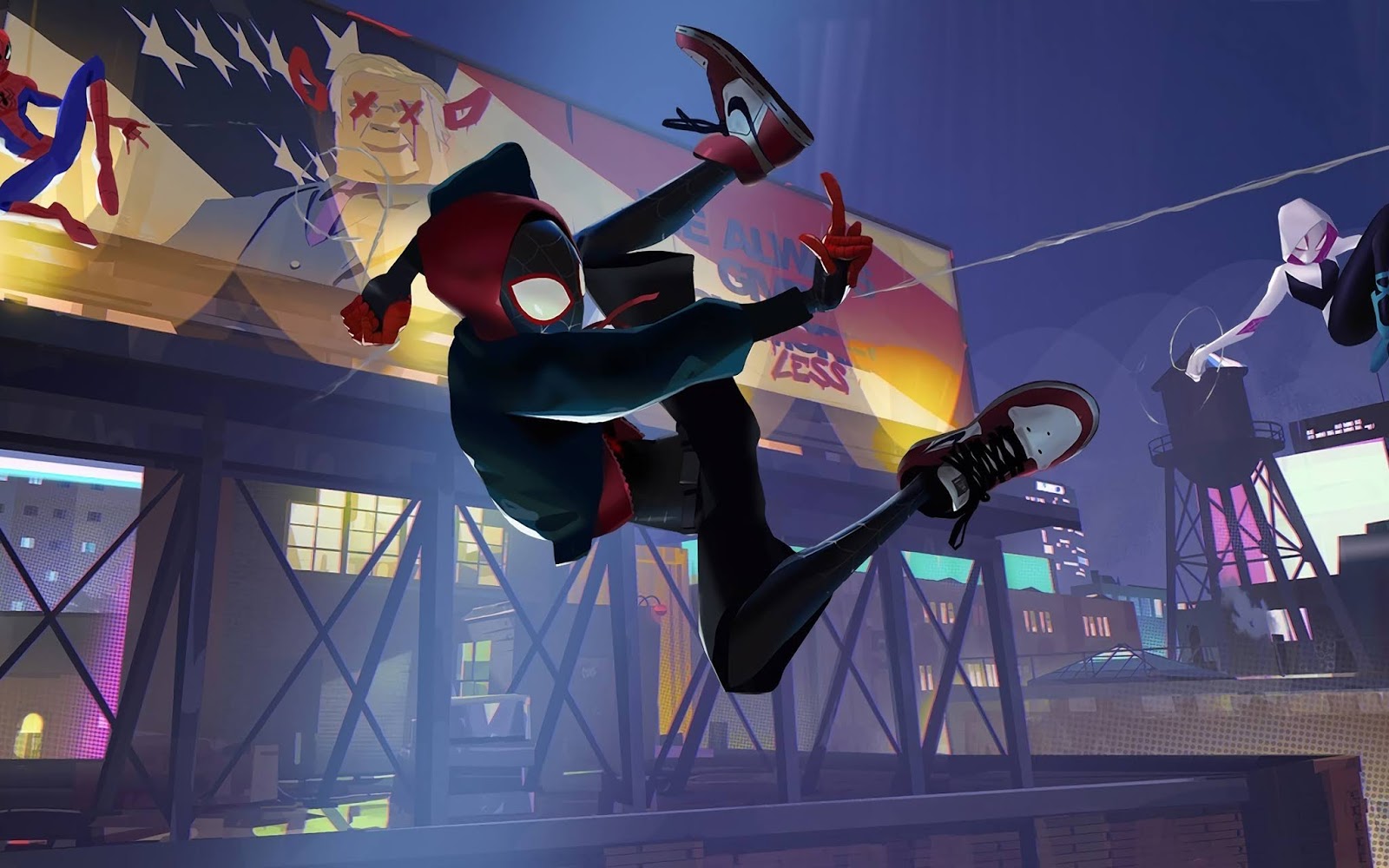 Get Moviewallpaperz Peter Parker Spiderman Into The Spider Verse Free HD Wallpaper Moviewallpaperz Peter Parker Spiderman Into The Spider Verse For Android