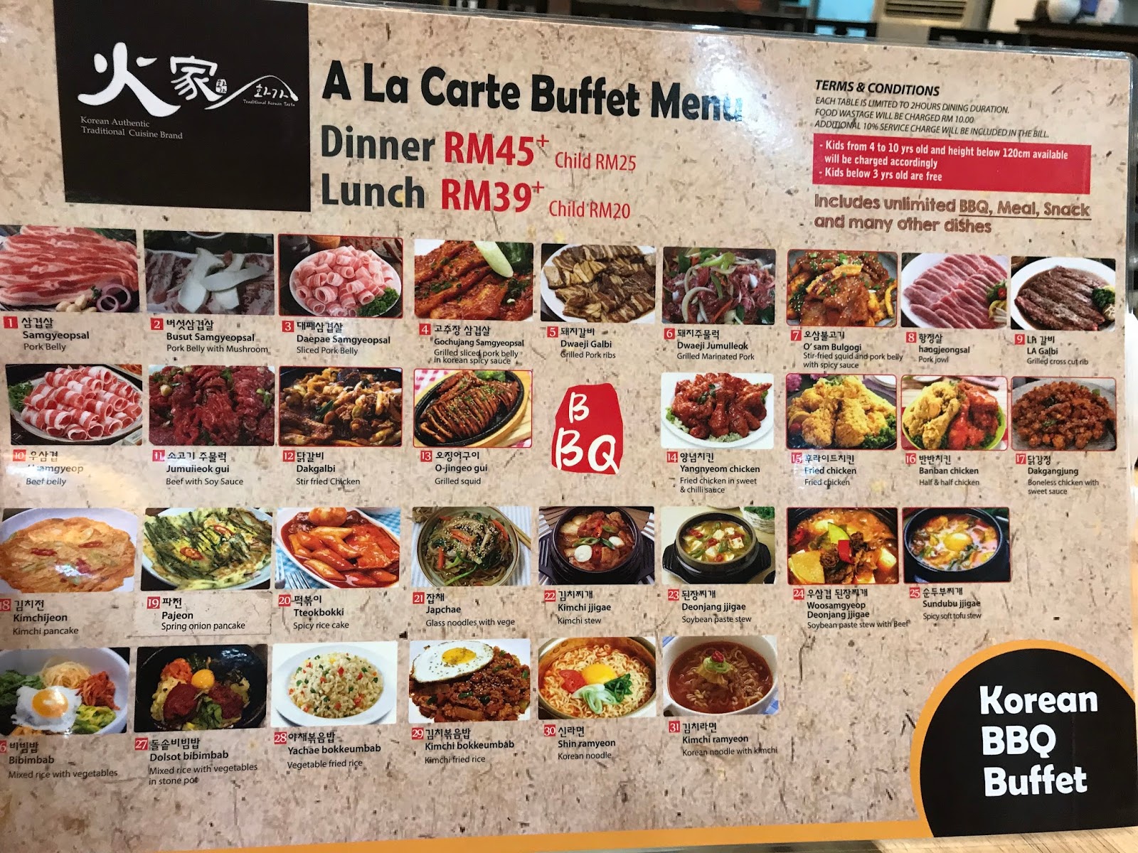 Hwa Ga Korean BBQ Solaris Mont Kiara My Kaleidoscope
