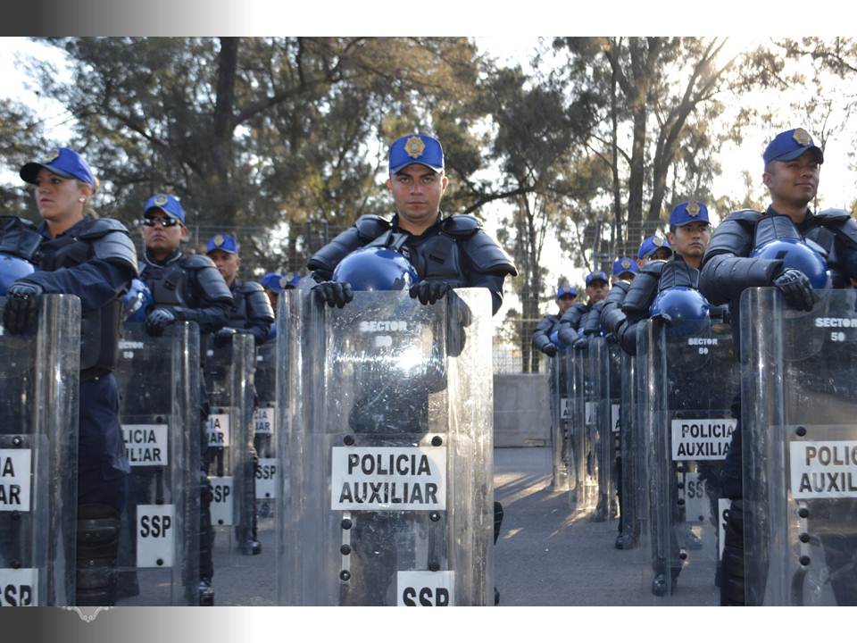 POLICÍA CDMX LA POLICÍA AUXILIAR DE LA SSPCDMX INCREMENTA EQUIPO Y