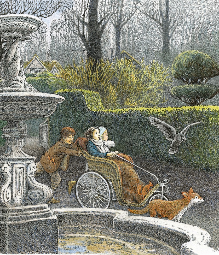 Flores y Palabras: Inga Moore: El Jardín Secreto