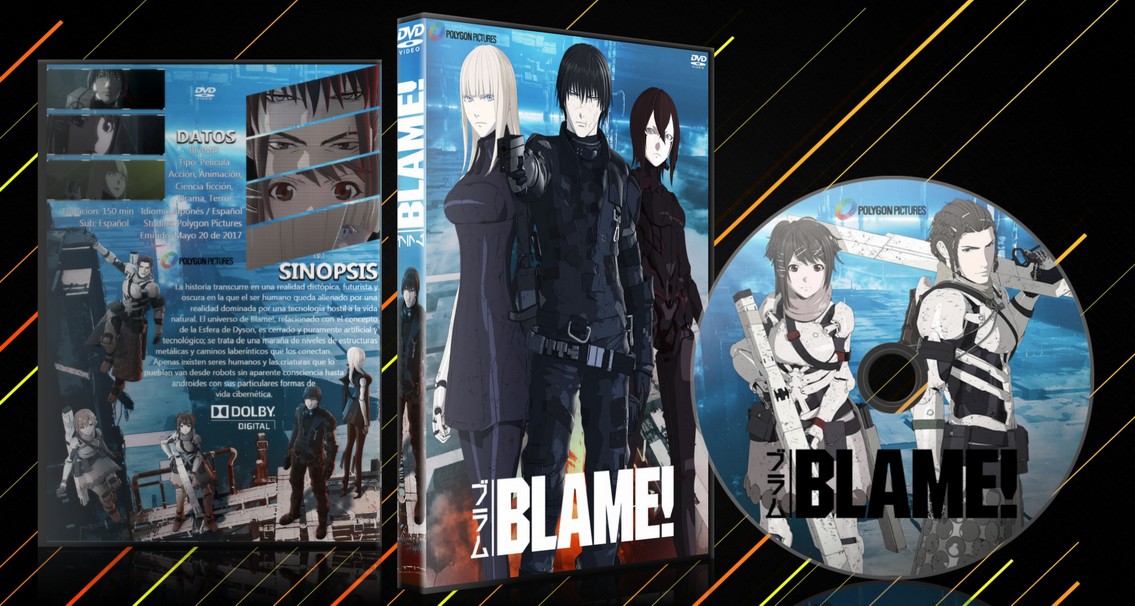 Blame! The Movie | Cover DVD | MEGA | - Latino Anime