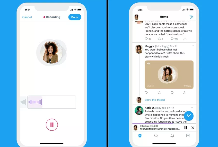 Twitter Users On iOS Can Now Record Voice Tweets
