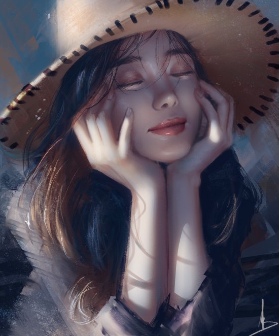 As ilustrações e pinturas digitais com lindas mulheres de Trung Bui Trung Bui artstation deviantart ilustrações mulheres orientais beleza sensualidade