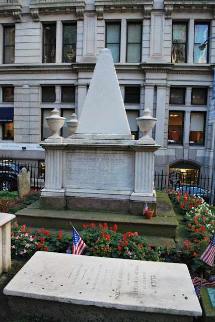 Tomb of Alexander Hamilton in Trinity Church