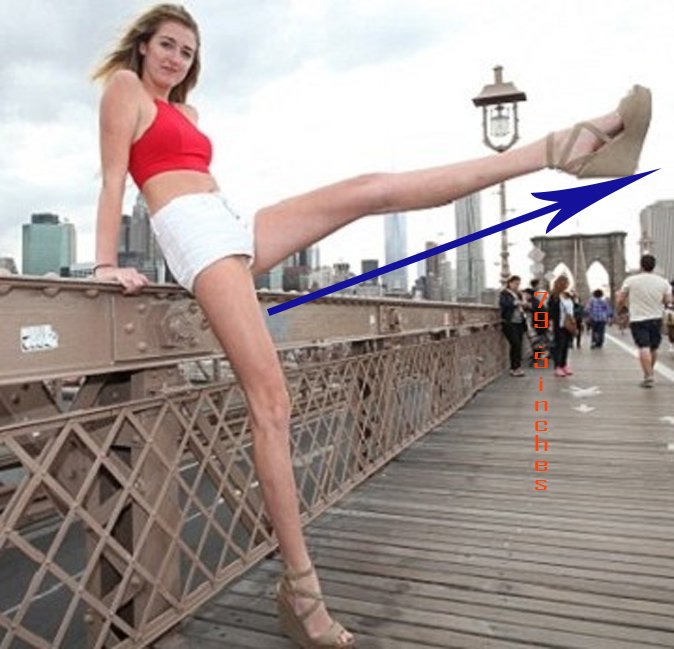 Longest Female Legs 80