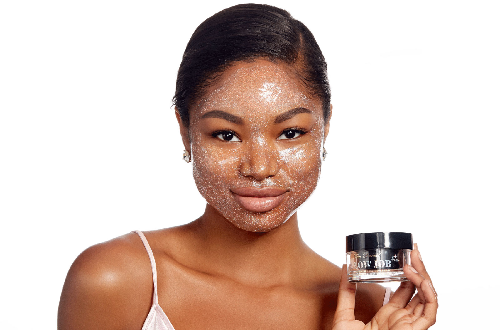 Download Too Faced Glow Job Disco Glow Glitter Mask For Spring 2019 Your Beauty Gossip Yellowimages Mockups