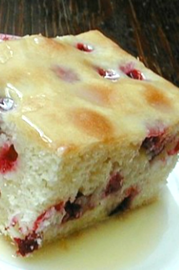 Cozy Cranberry Cake With Warm Butter Sauce Inspired By Land O' Lakes