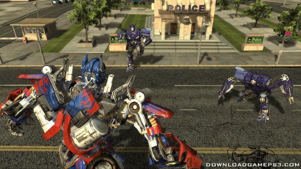 Transformers The Game   Download game PS3 PS4 PS2 RPCS3 PC free - 3
