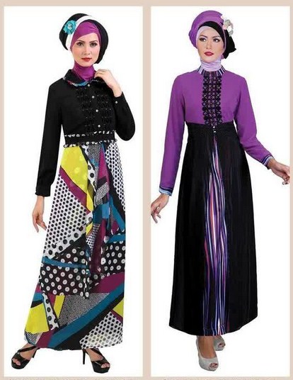 Contoh Foto Baju  Muslim  Modern Terbaru 2021 Desain  Baju  