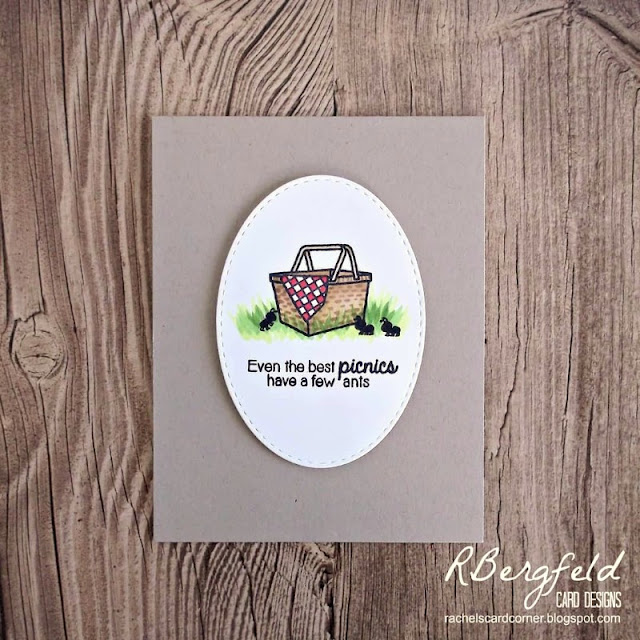 Sunny Studio Stamps: Summer Picnic Customer Card Share by Rachel Bergfeld