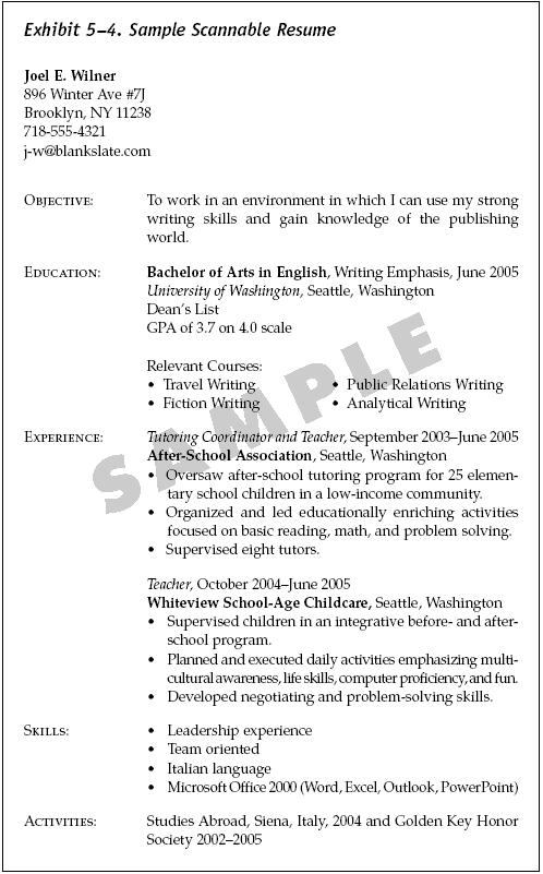 jobs build a resume in 5 minutes using templates easy to read resumes