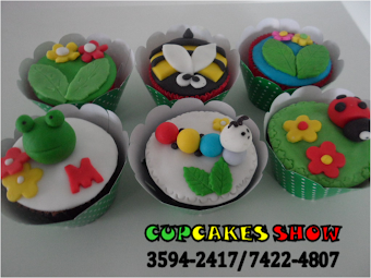 Cupcakes Jardim Encantado