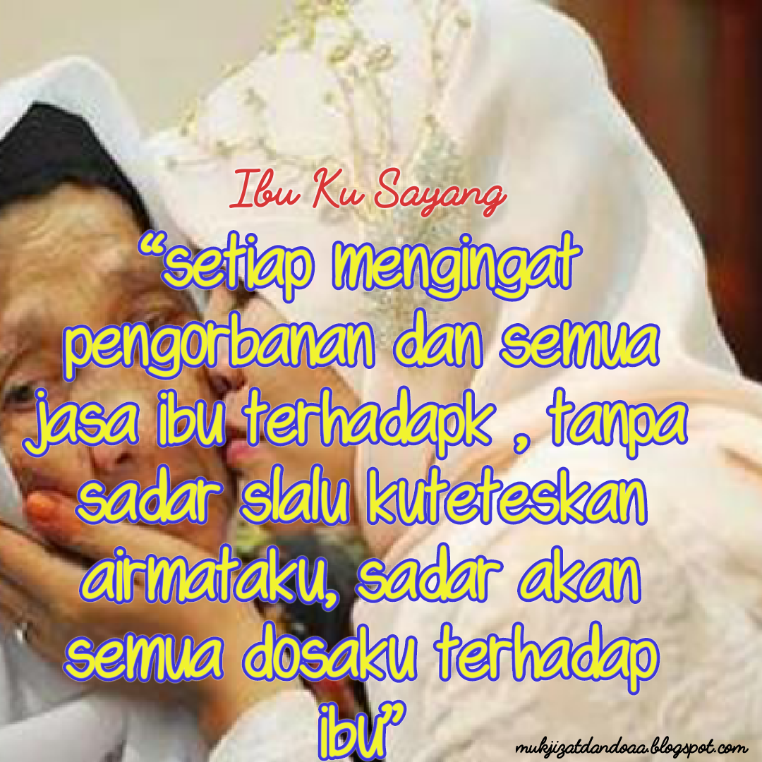10 Kata Kata Untuk Ibu Bergambar &amp; Doa Untuk Ibu | Mukjizat Dan Doa