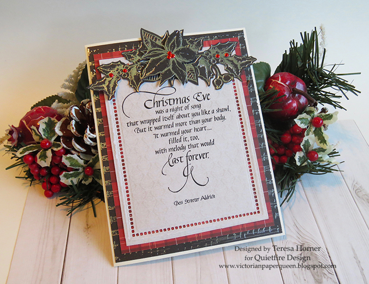 Quietfire Creations: Christmas Eve was a night of song