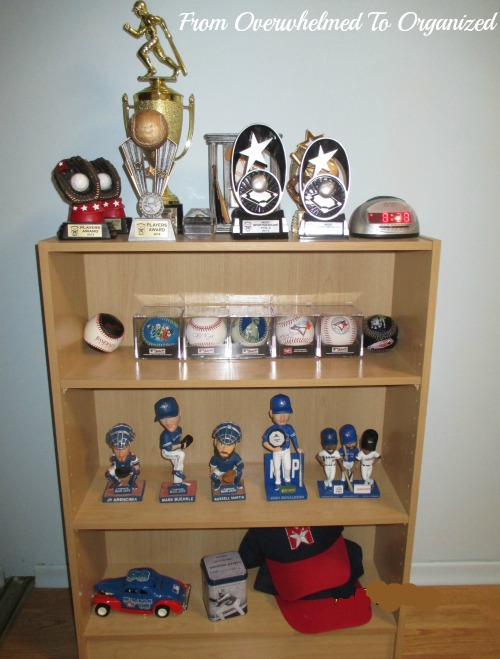 Tips for Decluttering Sports Memorabilia {Decluttering Sentimental
